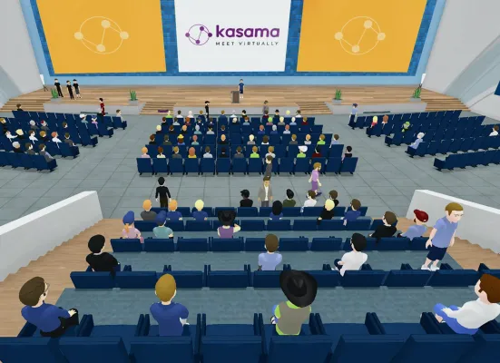 Bild: Kasama - Next-generation Plattform für virtuelle Messen und Konferenzen