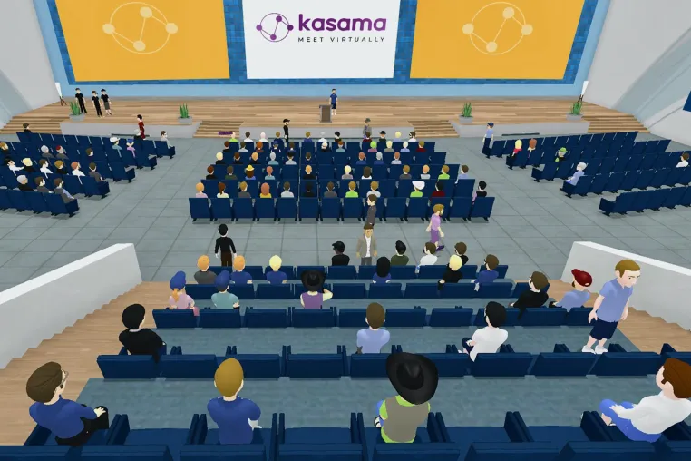 Bild: Kasama - Next-generation Plattform für virtuelle Messen und Konferenzen