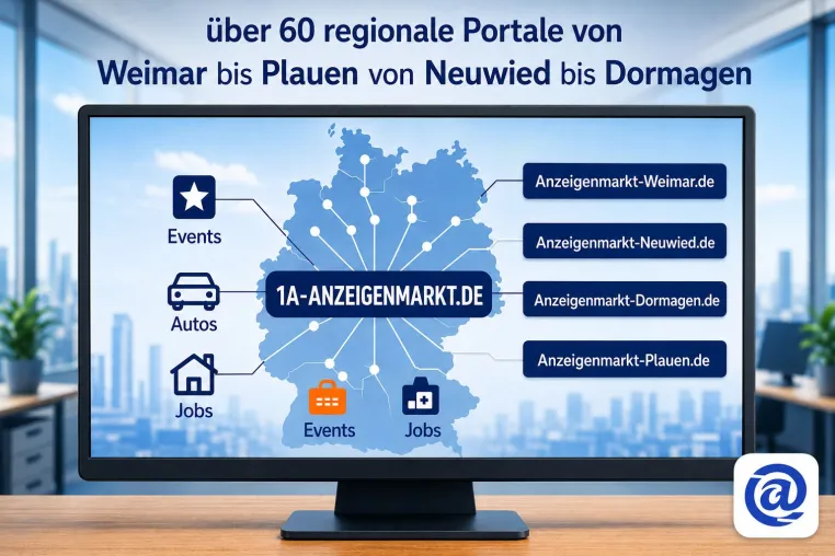 Bild: Weimar zeigt wie regionale Anzeigenmärkte Angebote im Ballungsraum besser einordnen