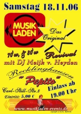 Bild: Der MUSIKLADEN ist am 18.11.2006 im Eventlokal "Pepito" in Recklinghausen