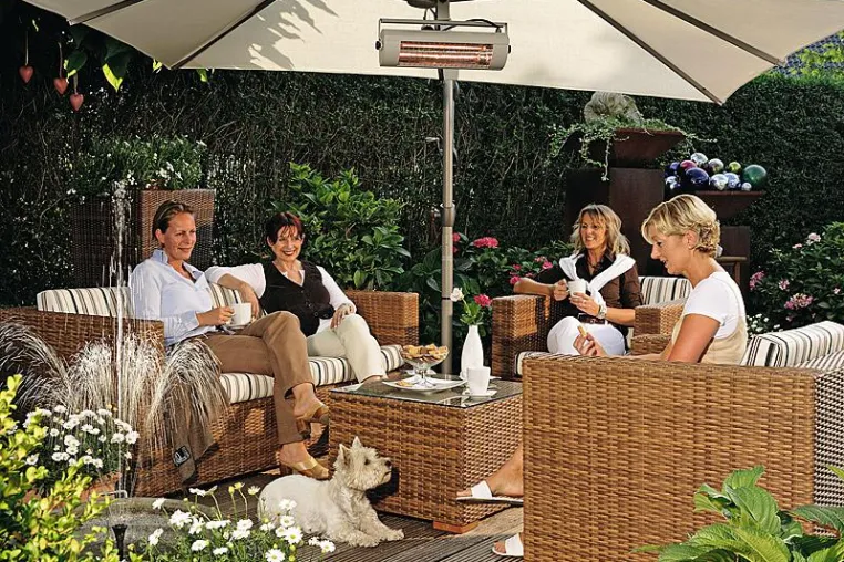 Bild: Mit Infrarot Heizstrahler ist das Wetter bei Partys egal