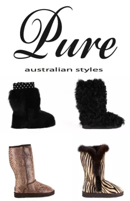 Bild: Erfolgreiche Präsentation der 2011er Kollektion von Pure Australian Boots auf der ISPO und CPD/Supreme