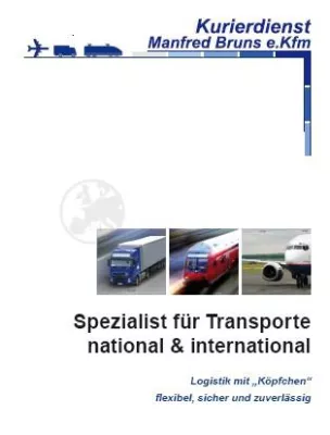 Bild: Kurierdienst Manfred Bruns –Transportkette ohne Sicherheitslücken