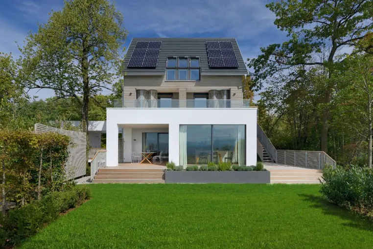 Das neue Baufritz Musterhaus in Langenargen: Mit Weitsicht geplant – Das 'Haus am See' Bild: Das neue Baufritz Musterhaus in Langenargen: Mit Weitsicht geplant – Das 'Haus am See'