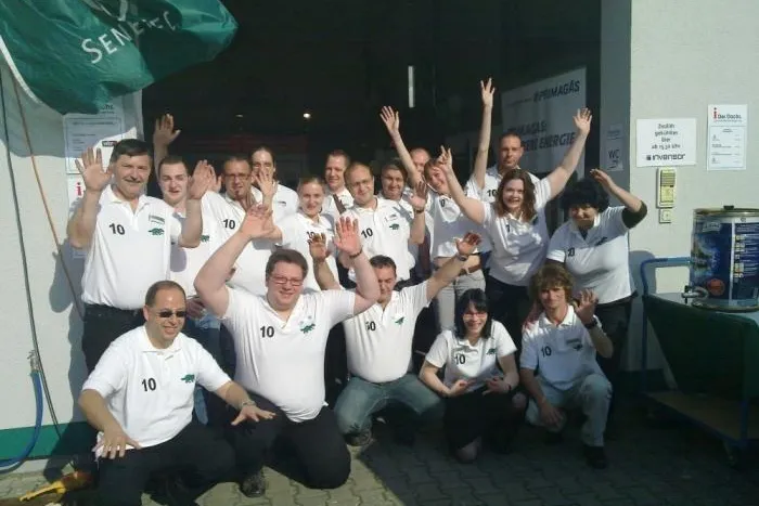 Bild: Die Kraft-Wärme-Kopplung: Unser Team ist effizient, unser Handwerk auch.
