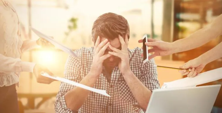 Bild: Das Burnout-Syndrom Wenn die Belastung zu groß wird