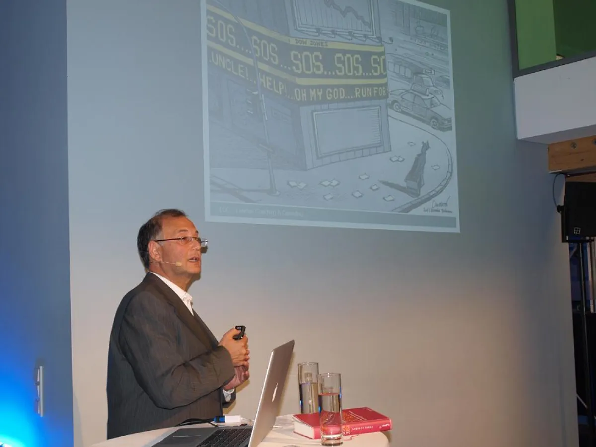 Der Vortrag vom Stress-Experten Louis Lewitan gehörte zu den Highlights beim zweiten ForumK.