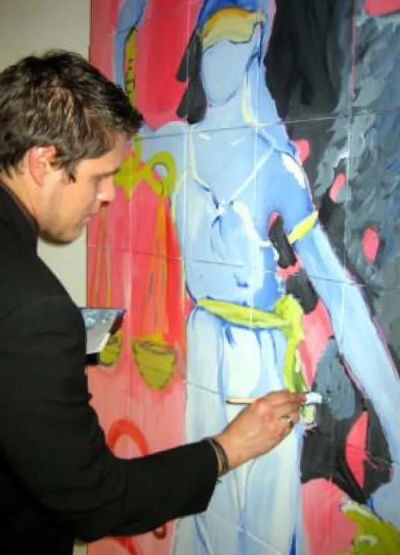art part Eventkunst transportiert Unternehmensbotschaften mit den Mitteln der Kunst.