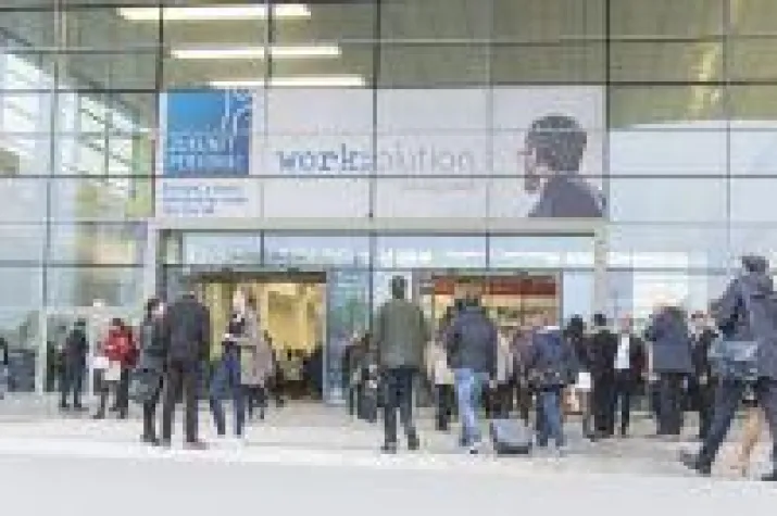 Bild: CSS präsentiert eGECKO auf der Zukunft Personal Europe 2018 in Köln