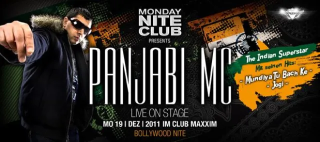 Bollywood Glamour in Berlin - Panjabi MC live im Maxxim Bild: Bollywood Glamour in Berlin - Panjabi MC live im Maxxim