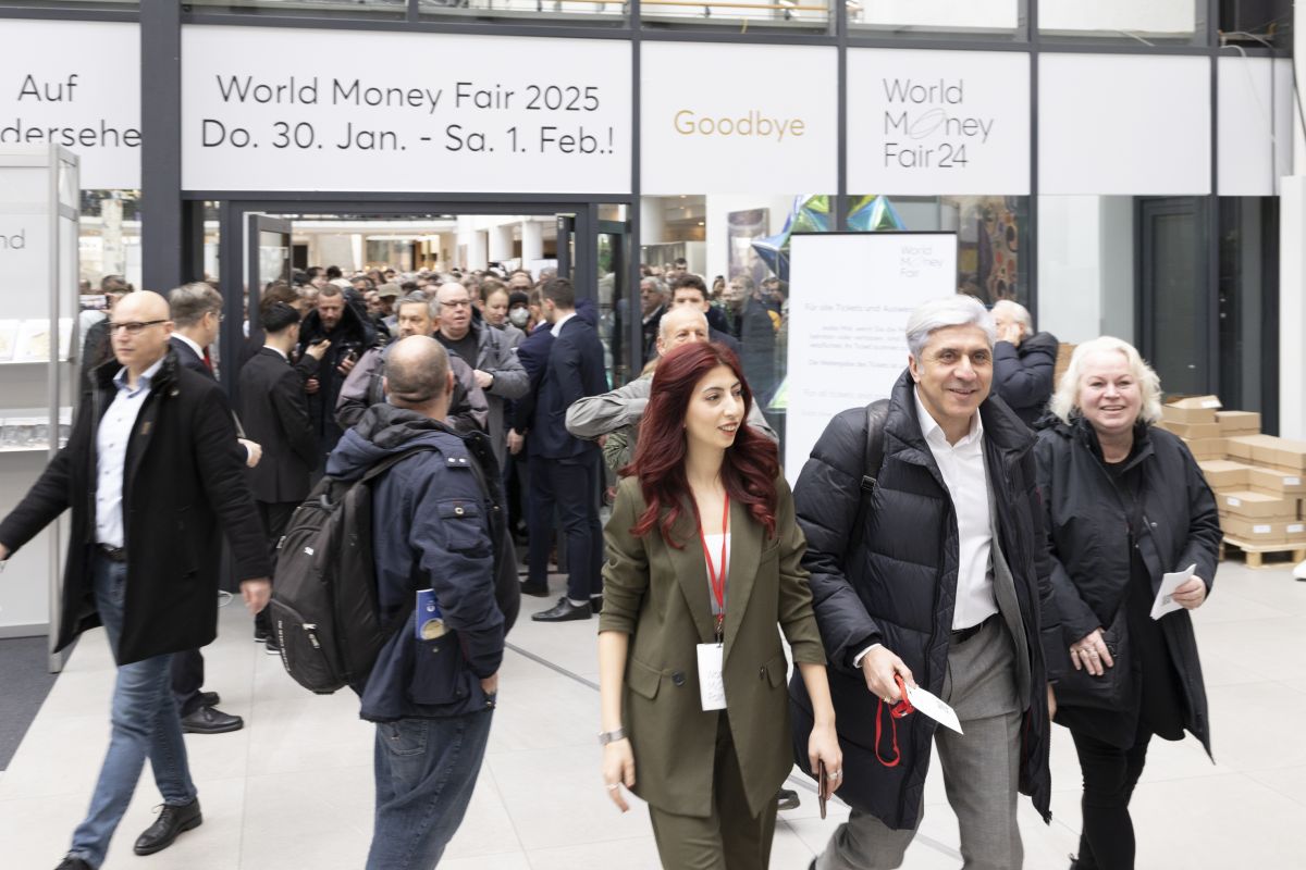 World Money Fair 2024 in Berlin Tausende von Numismatik Fans auf der