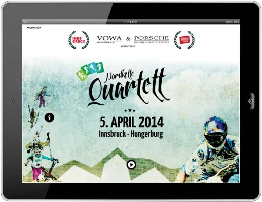 Bild: Es kann nur einen geben: Letzter Startplatz zum Nordkette Quartett 2014 gibt es nur bei Mountains4U