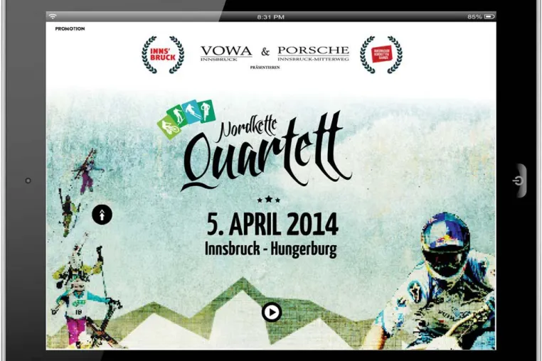 Bild: Es kann nur einen geben: Letzter Startplatz zum Nordkette Quartett 2014 gibt es nur bei Mountains4U