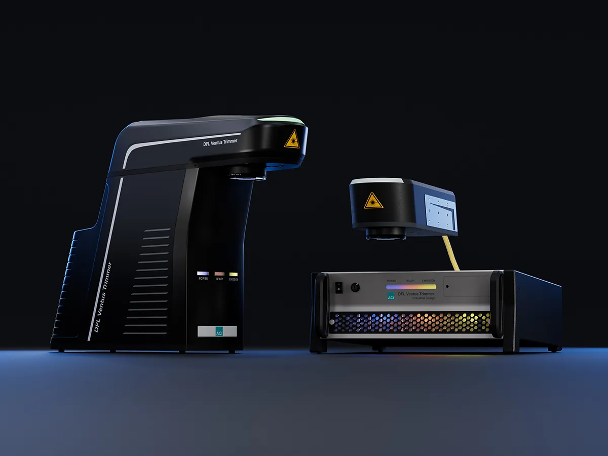 Lasertrimmer Business Fiber TRIM im Standard und Industrial Design (© ACI Laser)