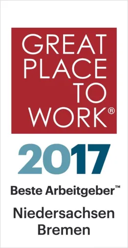 Bild: INDICO SOLUTIONS erhält Auszeichnung „Beste Arbeitgeber in Niedersachsen-Bremen 2017“