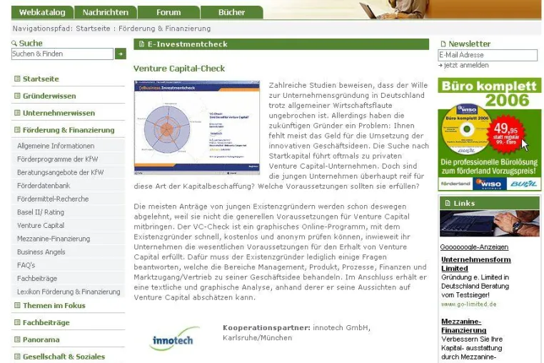Venture Capital-Check auf förderland – schnell, kostenlos und anonym Bild: Venture Capital-Check auf förderland – schnell, kostenlos und anonym