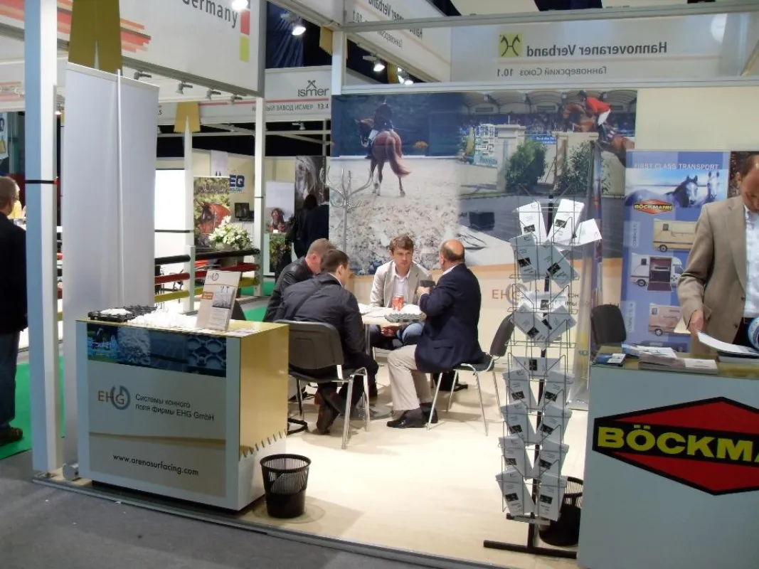 GHI-Gemeinschaftsstand auf der EQUIROS in Moskau 2009