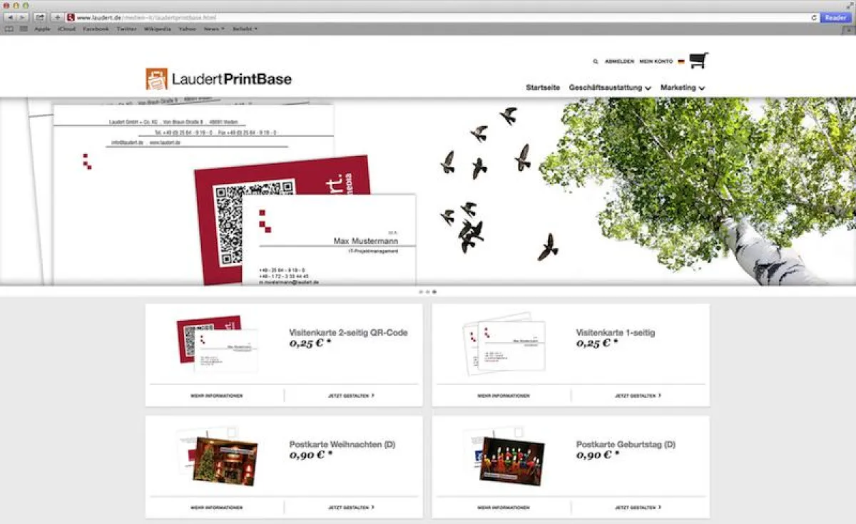 Screen Demo LaudertPrintBase