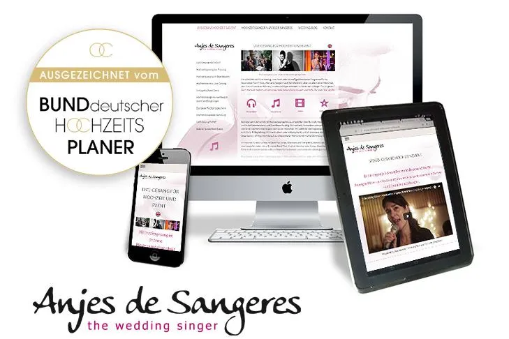 Bild: LIVE-Gesang auf Hochzeit & Event mit Hochzeitssaengerin Anjes de Sangeres - The Event Wedding Singer, Hamburg