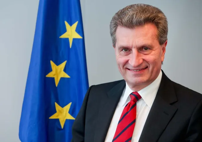 Bild: Günther Oettinger plädiert für digitale Souveränität Europas
