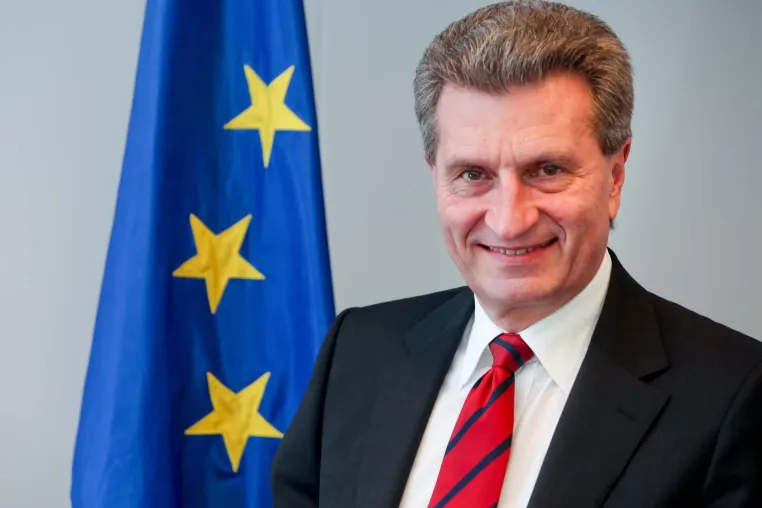 Bild: Günther Oettinger plädiert für digitale Souveränität Europas