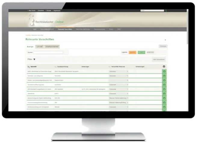 ISO 50001, 14001 und EMAS: Rechtskataster leichtgemacht! Bild: ISO 50001, 14001 und EMAS: Rechtskataster leichtgemacht!
