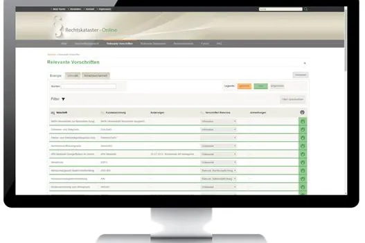 Bild: ISO 50001, 14001 und EMAS: Rechtskataster leichtgemacht!
