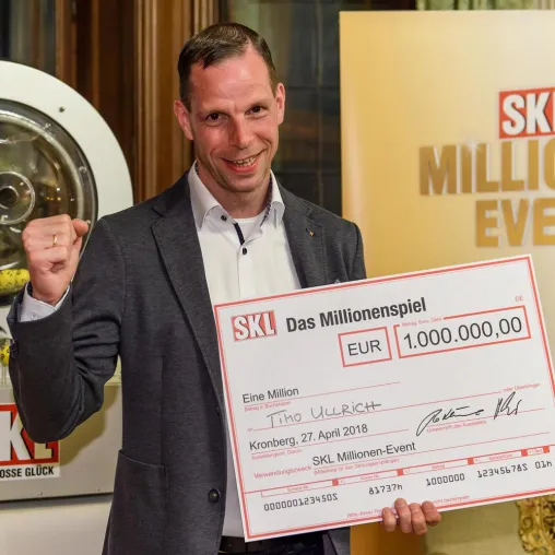 Bild: Agentur BRAND.L glänzt mit Spiel-Ideen und attraktivem Rahmenprogramm beim SKL Millionen-Event