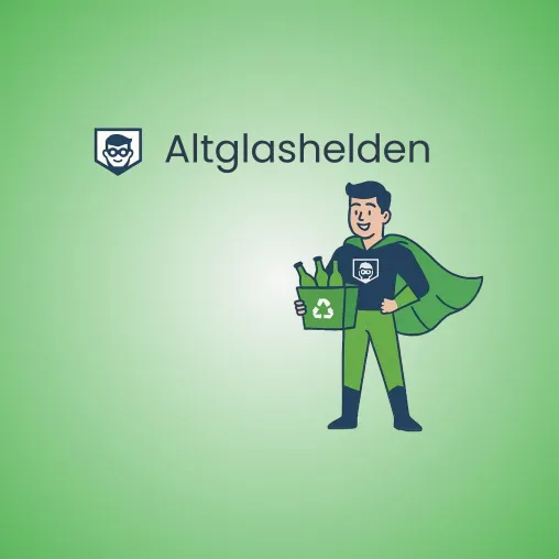 Bild: Neu und innovativ: Altglashelden starten Altglas-Abholservice und revolutionieren damit Glasentsorgung