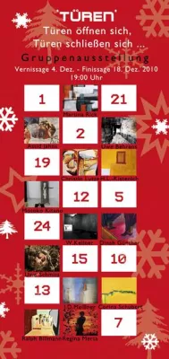 Bild: Weihnachts-Gruppenausstellung "Türen" - Türen öffnen sich, Türen schließen sich ...