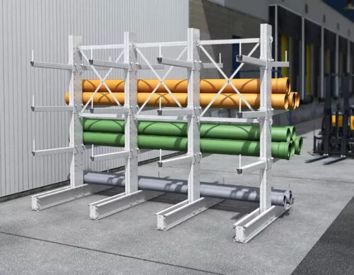 Bild: ELVEDI: Für jedes Wetter gerüstet - Regale für den Außeneinsatz