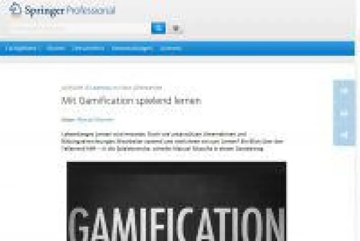 Bild: Gamification, Lernen und die Zukunft der Hochschulen