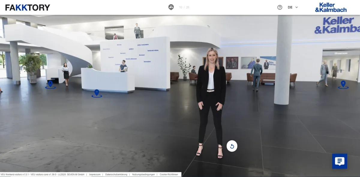 Mit der FAKKTORY hat Keller & Kalmbach eine virtuelle C-Teile-Welt ins Leben gerufen.