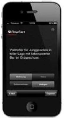 Bild: Neue iPhone-App: Aufmerksamkeitsstarke ImmobilienHeadlines „erschütteln“