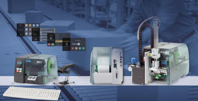 Bild: Jede Art Etikettenaufkommen drucken