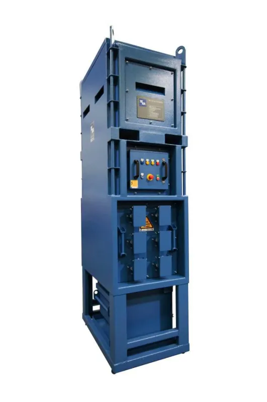 Die Absaug- und Filteranlage ?FILTERCUBe varioCube? ist stabil und Platz sparend gebaut.