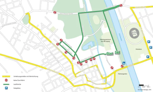 Bild: Freie (Lauf-)Bahn für den schnelleStelle.de Firmenlauf: Umleitungen am 19. Juni
