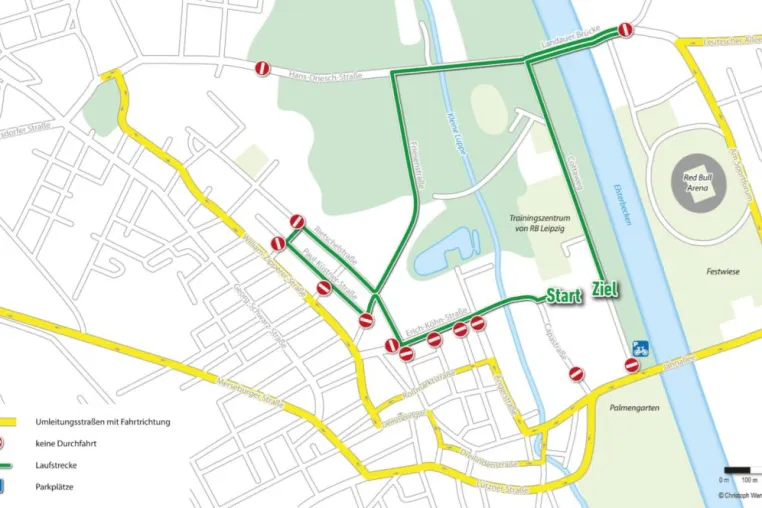 Bild: Freie (Lauf-)Bahn für den schnelleStelle.de Firmenlauf: Umleitungen am 19. Juni