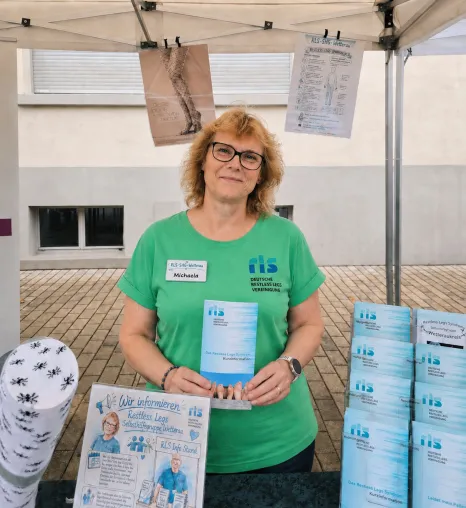 Bild: RLS-Infostand auf Ehrenamts- und Mitmachtag in Friedberg/Hessen
