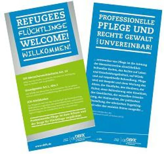 Professionelle Pflege ist den Menschenrechten verpflichtet Bild: Professionelle Pflege ist den Menschenrechten verpflichtet