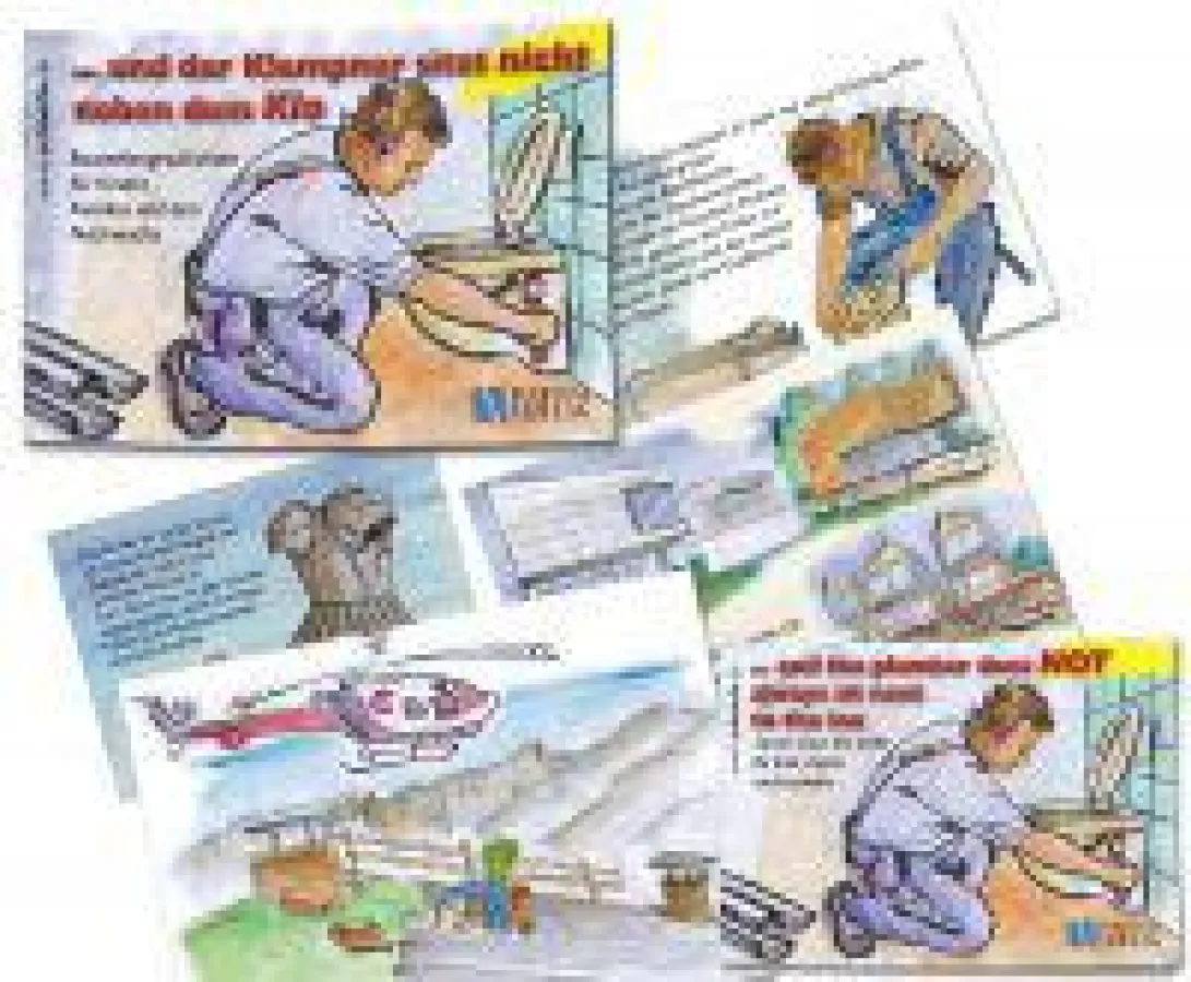 Das Vorlesebuch für Kinder über den Klempnerberuf mit schönen Illustrationen.