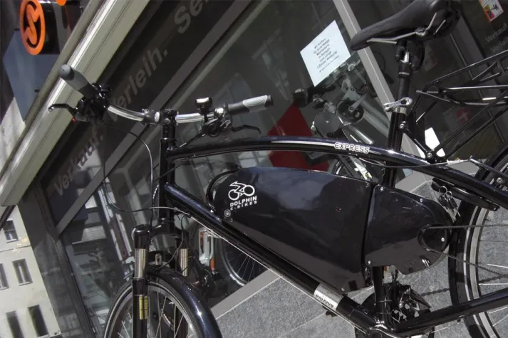 Bild: Stromrad Maioffensive mit Dolphin Modell 2012