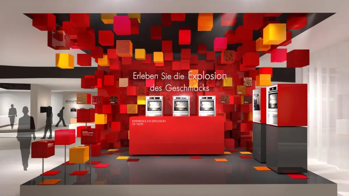 Szenographische Inszenierung der Produkthighlights (Copyright: D'art Design Gruppe)