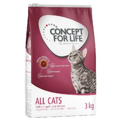 Concept for Life High-Premium-Trockennahrung fr Katzen: Mageschneidert  fr jede Lebenssituation