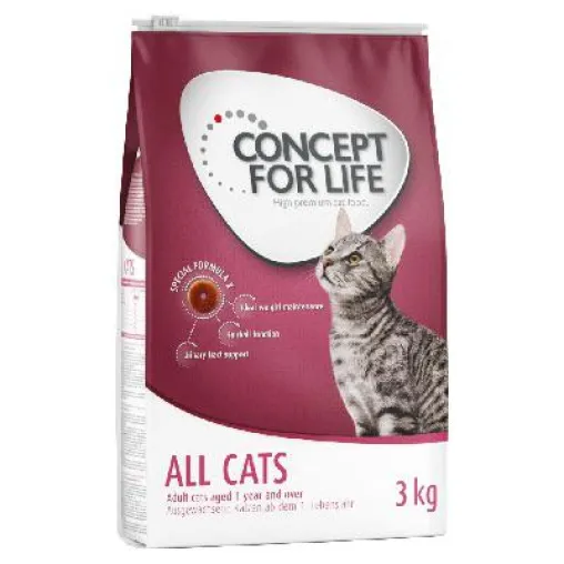 Concept for Life High-Premium-Trockennahrung für Katzen: Maßgeschneidert für jede Lebenssituation Bild: Concept for Life High-Premium-Trockennahrung für Katzen: Maßgeschneidert für jede Lebenssituation