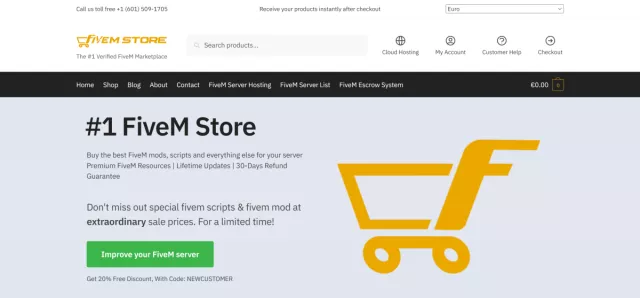 FiveM Store LLC kündigt eine unglaubliche Auswahl an Mods, Skripten und Ressourcen für FiveM an! Bild: FiveM Store LLC kündigt eine unglaubliche Auswahl an Mods, Skripten und Ressourcen für FiveM an!