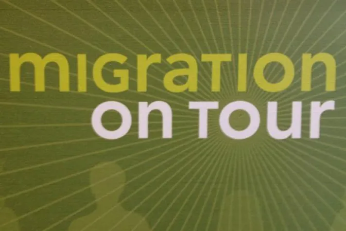 Bild: „Migration on Tour“ in der jugendinfo