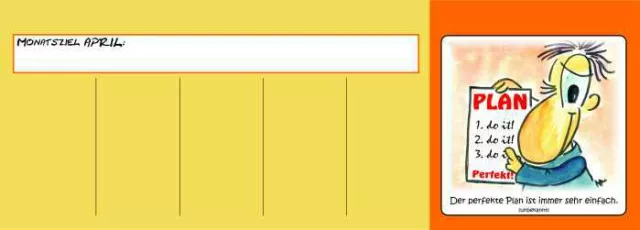 Bild: Die neuen Zielplaner – Ziele erreichen mit Spaß