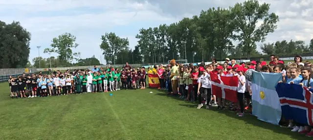 FAIR FRIENDS 2018 - Abschlussturnier des Fußballbildungsprojekts mit 800 polnischen und deutschen Kindern Bild: FAIR FRIENDS 2018 - Abschlussturnier des Fußballbildungsprojekts mit 800 polnischen und deutschen Kindern