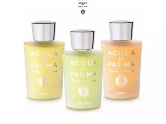 Acqua di Parma präsentiert die neue Raumduft Kollektion Profumo d´Ambiente Bild: Acqua di Parma präsentiert die neue Raumduft Kollektion Profumo d´Ambiente